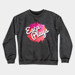 Pink/Red/Orange Watercolor Crewneck Sweatshirt